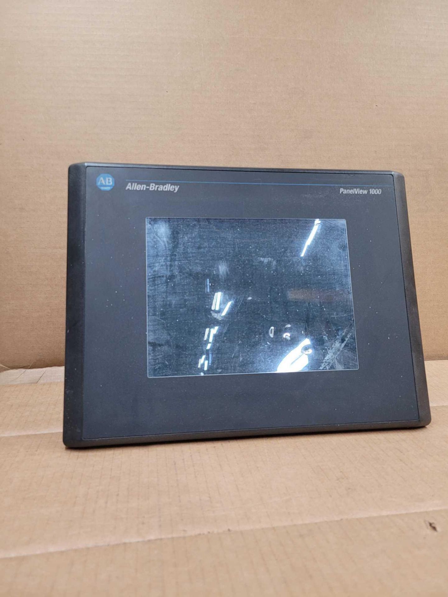 ALLEN BRADLEY 2711-T10C20X / Series D PanelView 1000 Touchscreen Operator Interface  /  Lot Weight: