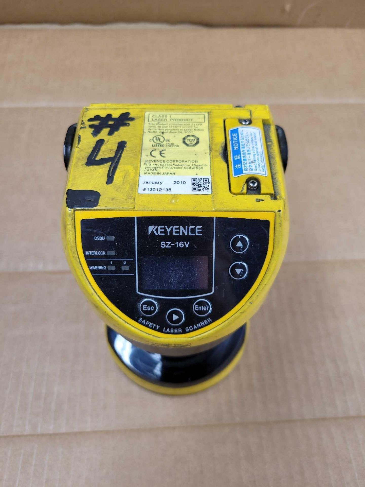 KEYENCE SZ-16V / Safety Laser Scanner  /  Lot Weight: 4.0 lbs - Image 2 of 8