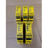 LOT OF 5 SICK UE48-20S2D2 / Safety Relay  /  Lot Weight: 2.4 lbs