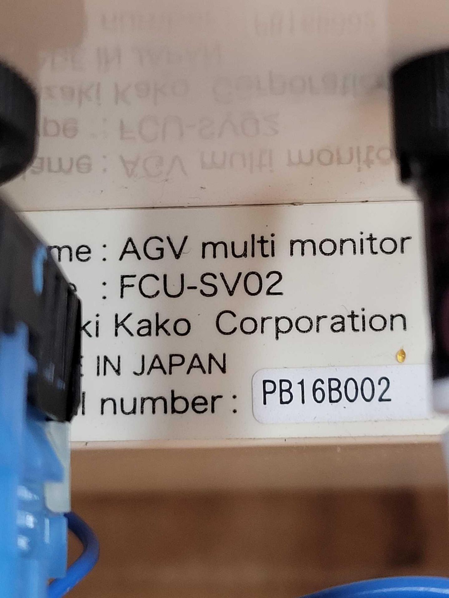 CREFORM MULTI PANEL with YAZAKI FCU-SV02 / Creform Multi Panel with AGV Multi Monitor off a Creform - Image 8 of 8