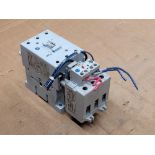 ALLEN BRADLEY 100-C85*00 /A CONTACTOR W/ ALLEN BRADLEY 100-S /B AUX CONTACT W/ ALLEN BRADLEY 193-EA2