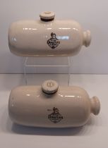 2 ROYAL DOULTON HOT WATER BOTTLES 10.5"