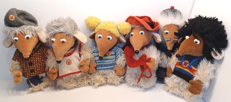 SIX 1990'S WOMBLES