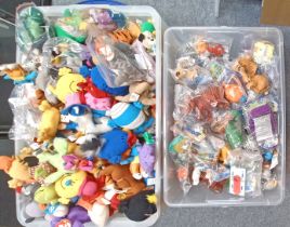 2 BOXES OF MCDONALDS TOYS