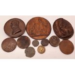 PINCHES, T.R. Medal commemorating the death of the Duke of Wellington 1852 Bronze Medal, etc. 
