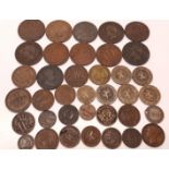 TUB OF FOREIGN COINS - INC. 1857 AUGUSTE SIBOUR ARCH QUE DE PARIS, NAPOLEON III 1955 & 6  DIX CENT  