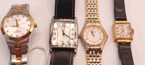 18K GOLD AIDIX WATCH, PULSAR WATCH, CITIZEN QUARTZ AND MS WATCH