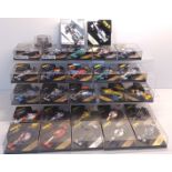 ONYX HERITAGE 1/43 SCALE FORMULA ONE MODELS IN PERSPEX CASES (1 MISSING LID)