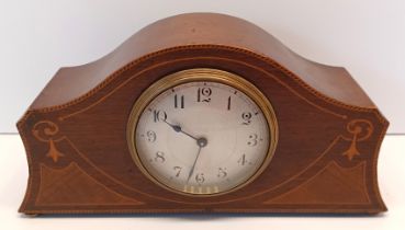 SWISS BUREN INLAID MANTEL CLOCK