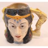 ROYAL DOULTON CHARACTER JUG SAMSON & DELILAH TWIN FACED