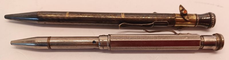 2 VINTAGE PROPELLING PENCILS