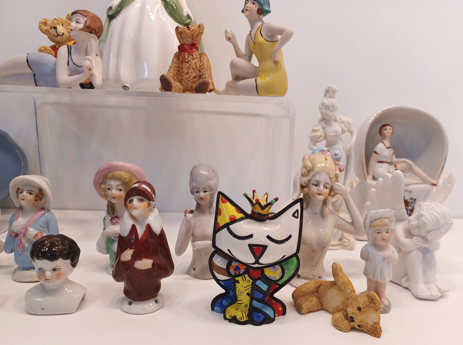 COLLECTION OF PINCUSHION DOLLS, GES.GESCH, BRITTO ETC - Image 2 of 4