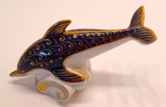 ROYAL CROWN DERBY DOLPHIN