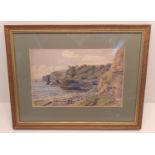 AR QUINTON DAWLISH WARREN FRAMED 31cm x 24cm