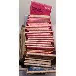 BOX OF ORDNANCE SURVEY MAPS AND OTHERS