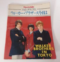 WALKER BROTHERS IN TOKYO PROGRAMME SIGNED BY ALL THREE WITH MESSAGES