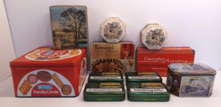 QTY OF VINTAGE TINS