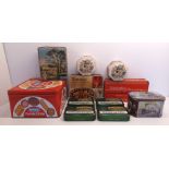 QTY OF VINTAGE TINS 