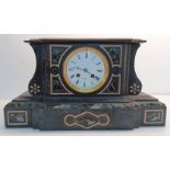 HENRY MARC PARIS SLATE MANTLE CLOCK