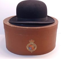 MOORES "THE TWEEN HAT" 6 7/8" AND 1/16" WITH CHRISTY'S LONDON HAT OVAL BOX