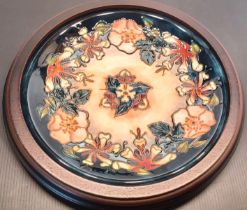 MOORCROFT PLATE 26CM DIAMETER DATED 1993