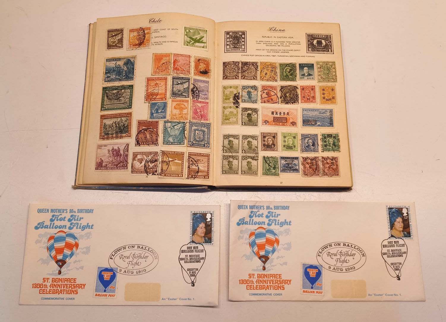 1920'S ONWARDS STAMP COLLECTION IN ALBUM & 2 QUEEN MOTHER FDC - Image 2 of 4
