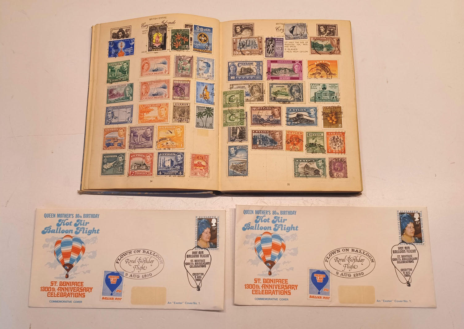 1920'S ONWARDS STAMP COLLECTION IN ALBUM & 2 QUEEN MOTHER FDC - Image 3 of 4