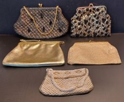 5 VINTAGE EVENING / COCKTAIL BAGS