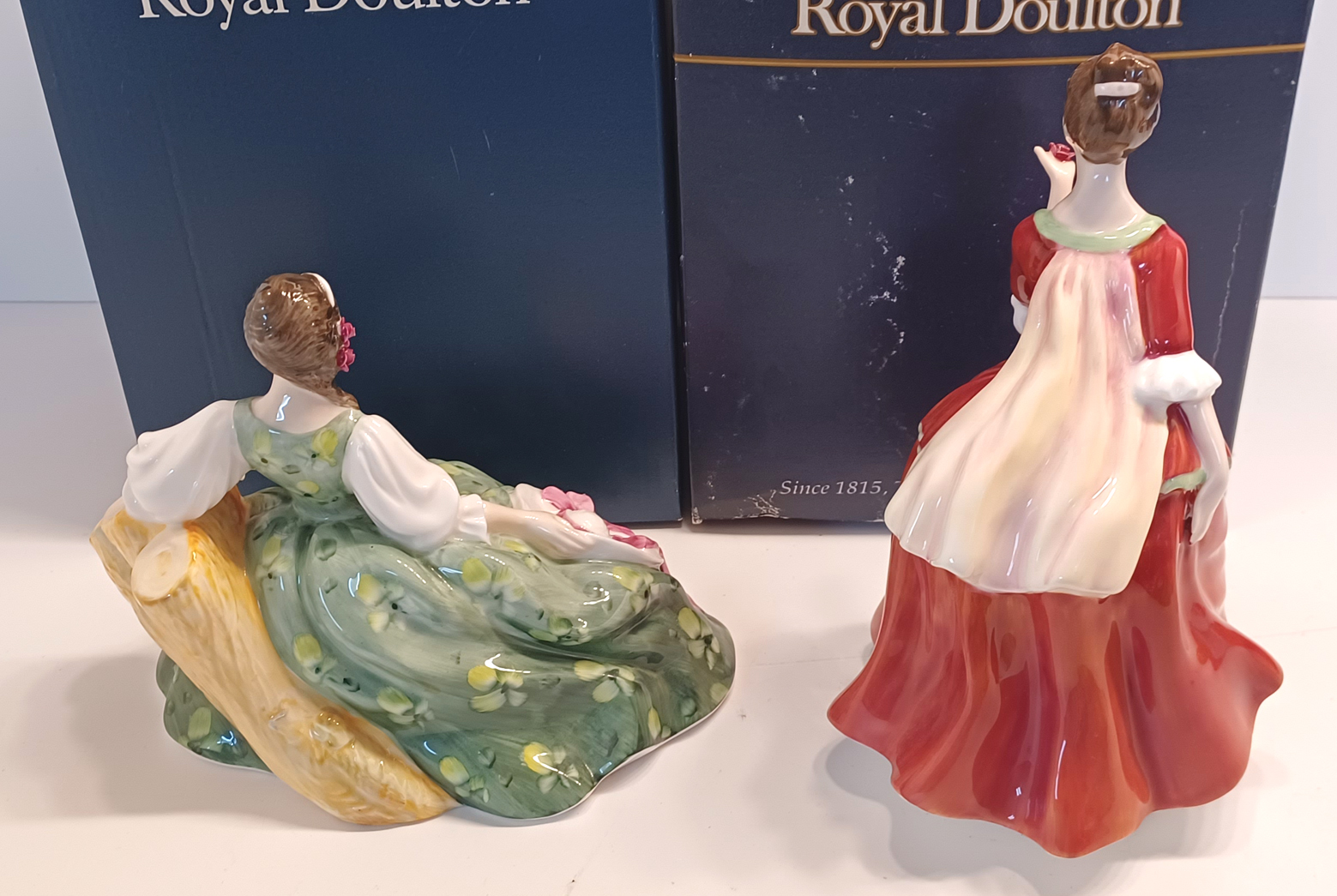 2 ROYAL DOULTON LADIES FIGURINES BOXED - HN2474 ELYSE AND HN3970 FLOWER OF LOVE  - Image 2 of 3