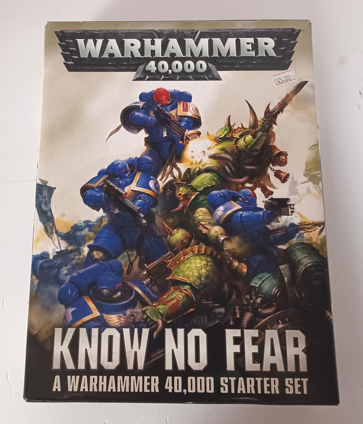 WARHAMMER STARTER SET WITH DEATH GUARD & LORD OF CONTAGION