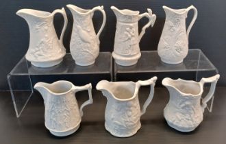 7 PORTMEIRION PARIAN JUGS