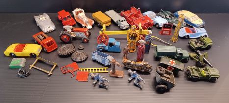 DIECAST - A MIX OF PLAYWORN INC SPOT-ON