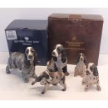 5 COCKER SPANIELS INC BORDER FINE ARTS