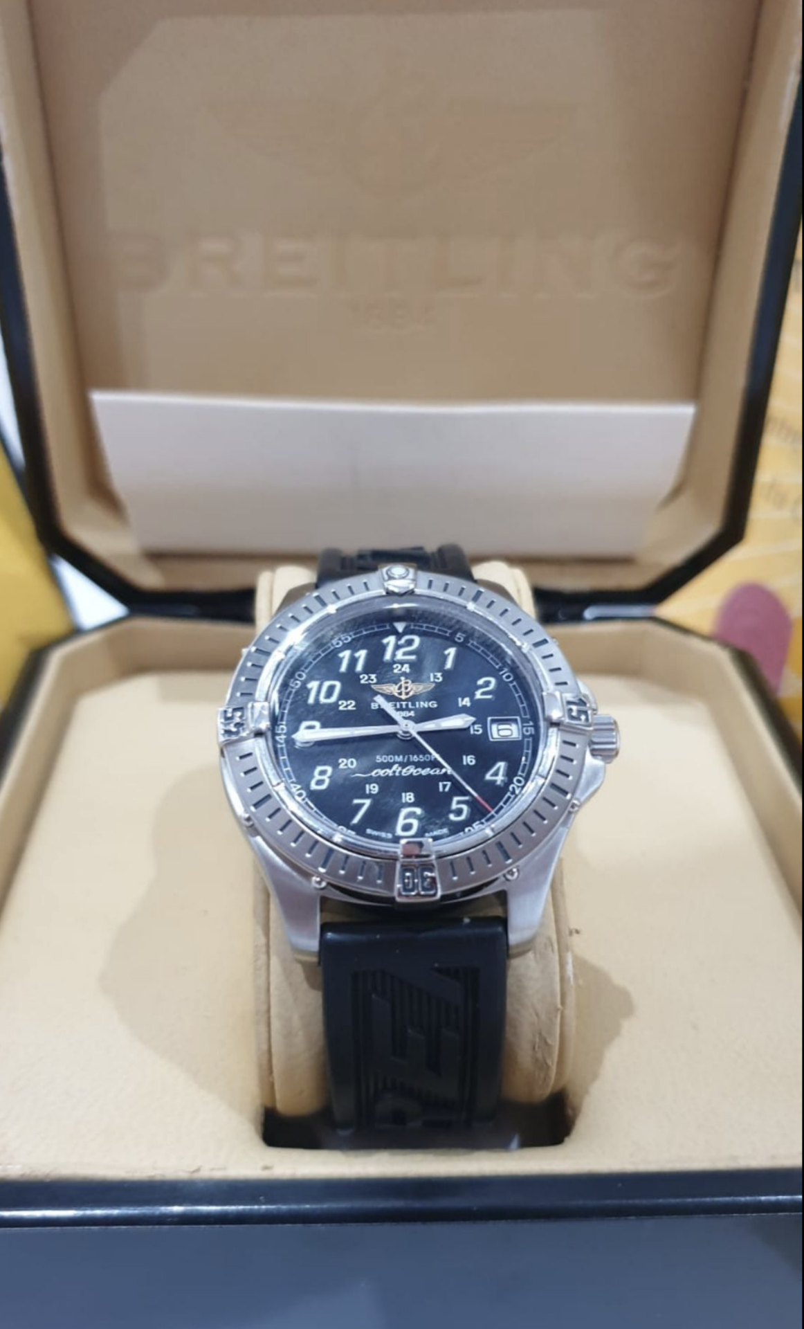 BREITLING COLT OCEAN MENS SWISS WATCH WITH BOX *NO VAT*