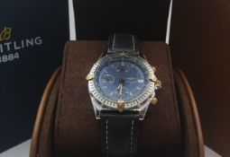 BREITLING CHRONOMAT STEEL & GOLD BI-METAL MENS SWISS WATCH NO VAT