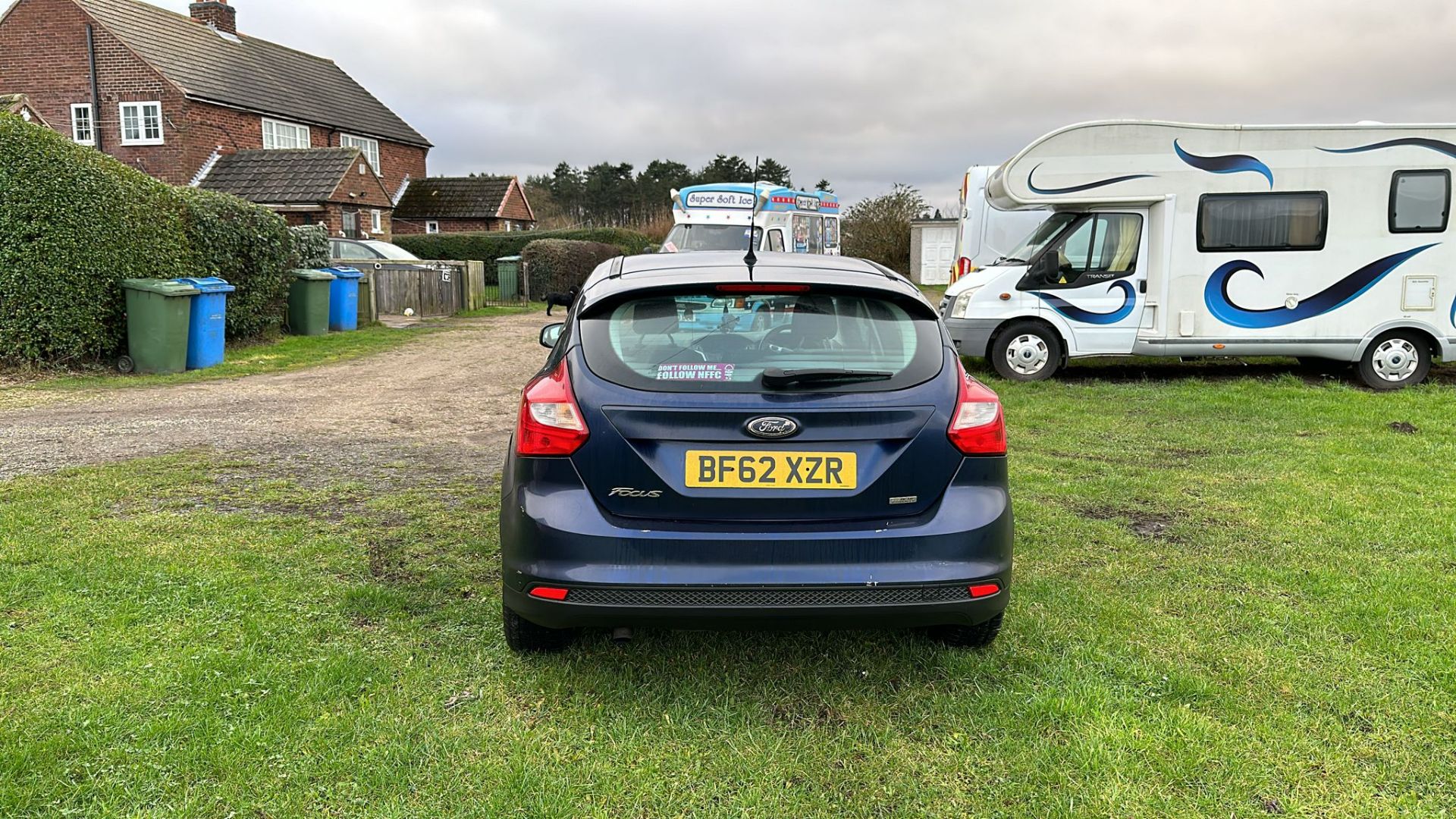 2012 FORD FOCUS ZETEC TDCI BLUE HATCHBACK *NO VAT* - Image 6 of 14