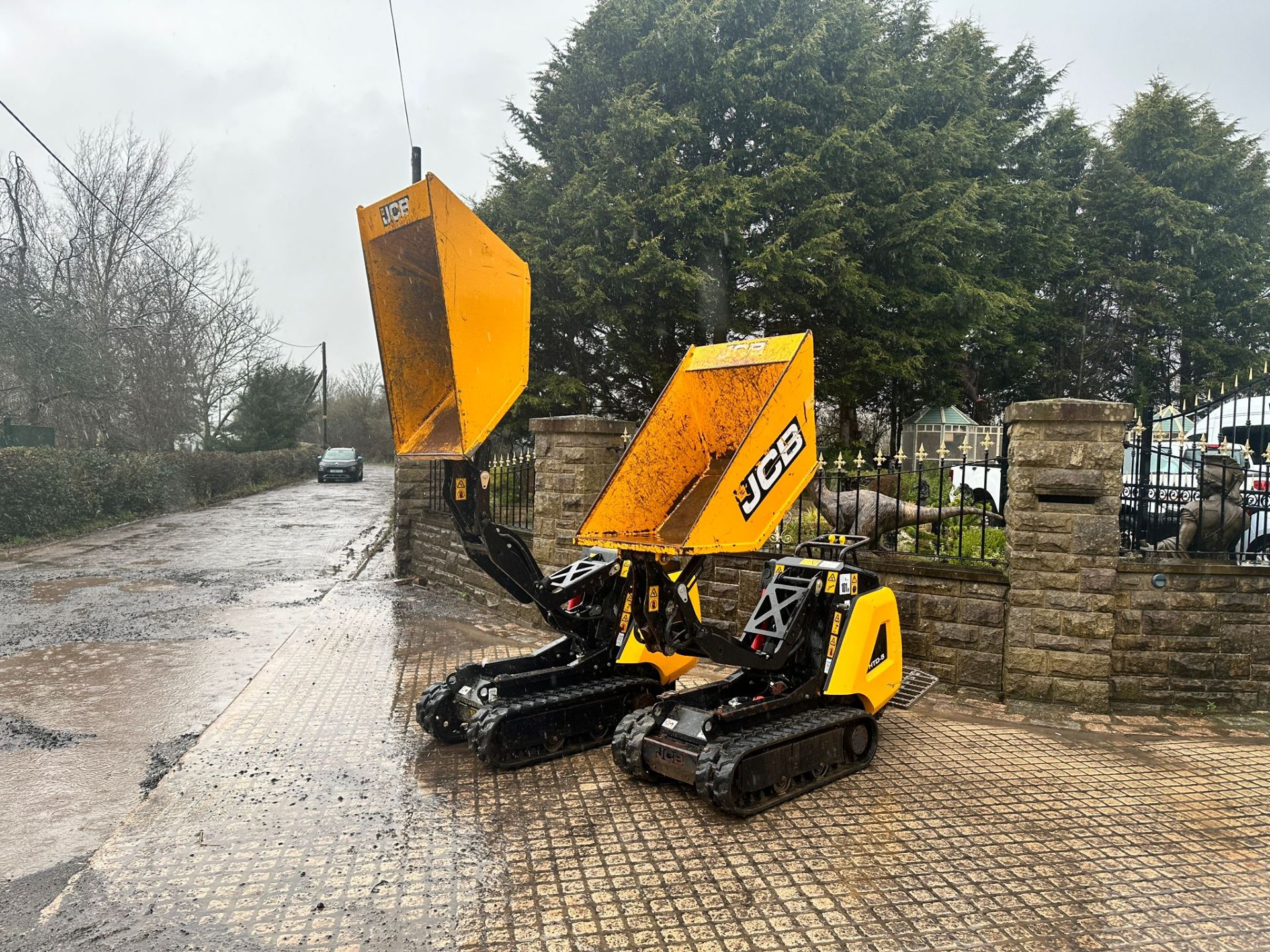 2022 JCB HTD-5 DIESEL TRACKED PEDESTRIAN HIGH TIP DUMPER *PLUS VAT* - Image 6 of 16