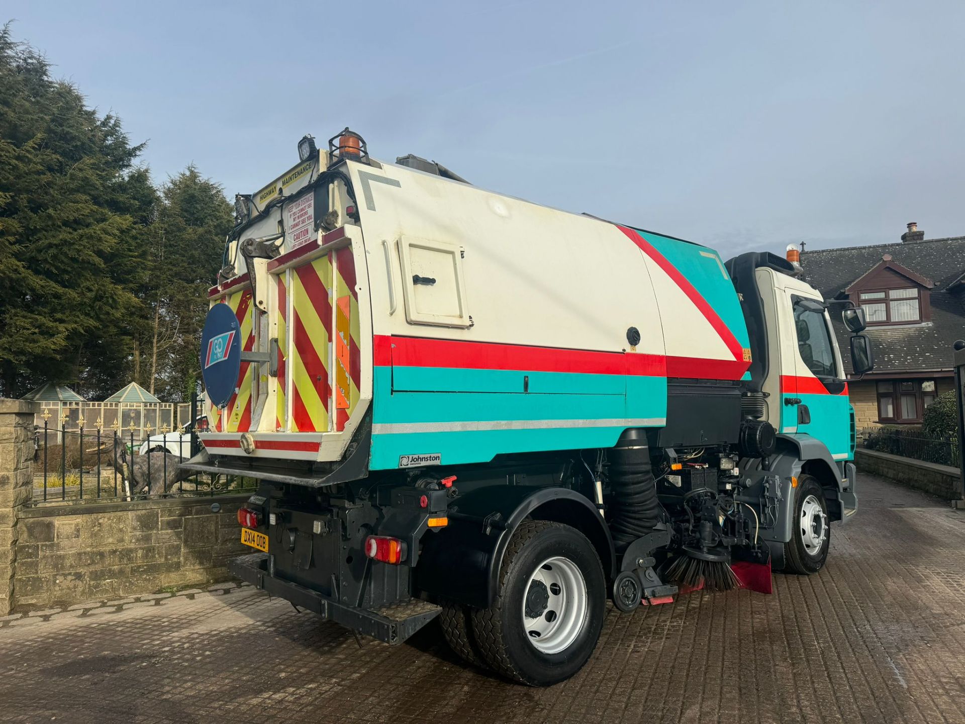 2014 DAF LF 220 FA VT651 Johnston ROAD SWEEPER EURO 6 TWIN SWEEP *PLUS VAT* - Image 8 of 16