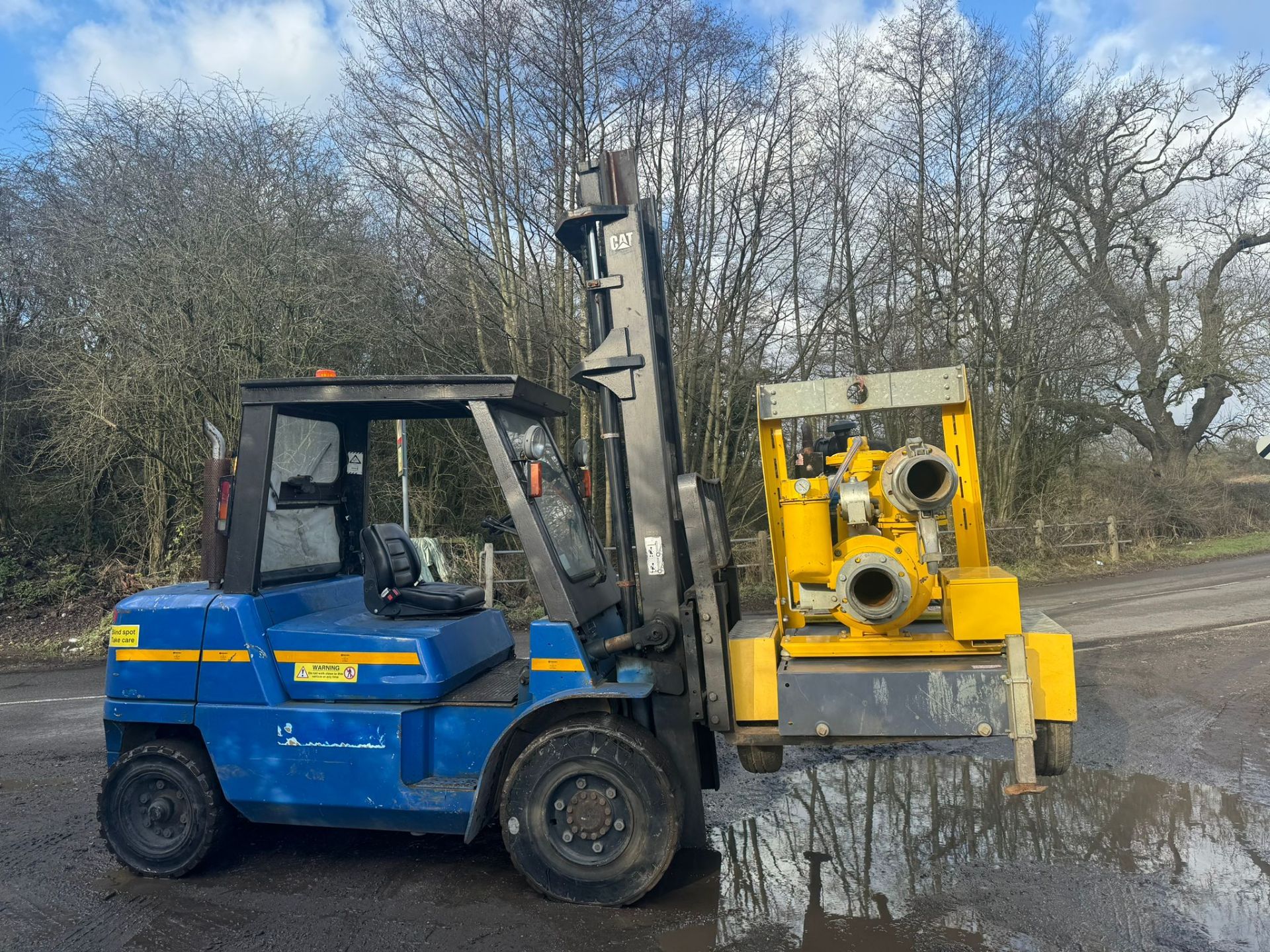 CAT 4 TON FORKLIFT FORKTRUCK *PLUS VAT* - Image 11 of 20