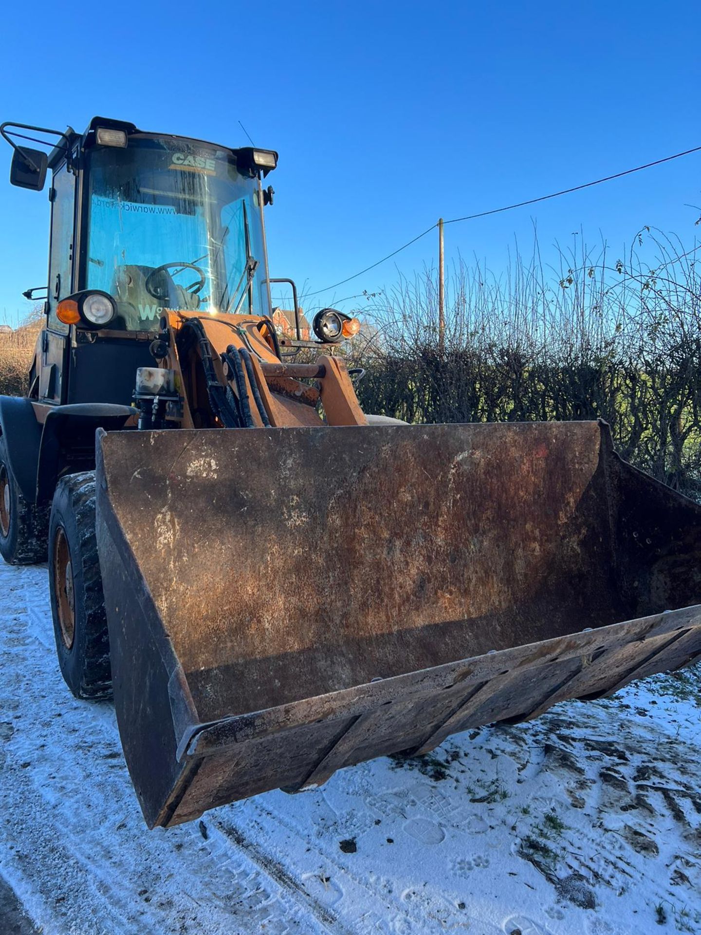 2013 Case 321E Series 3 Compact Wheeled Loading Shovel *PLUS VAT* - Image 8 of 8