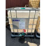 1x 1 X GRADE B IBC - MORE AVAILABLE, YOU ARE ONLY BIDDING FOR ONE, ENQUIRE IF YOU WOULD LIKE MORE