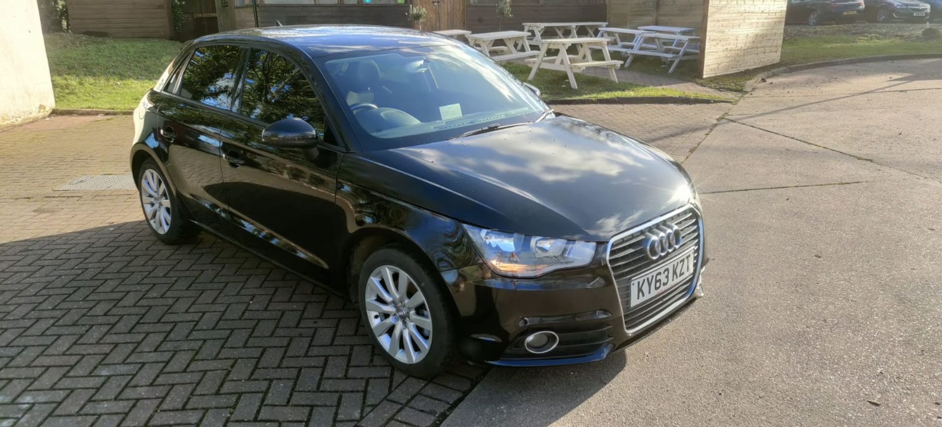 2013 AUDI A1 SPORT TDI BLACK HATCHBACK *NO VAT*