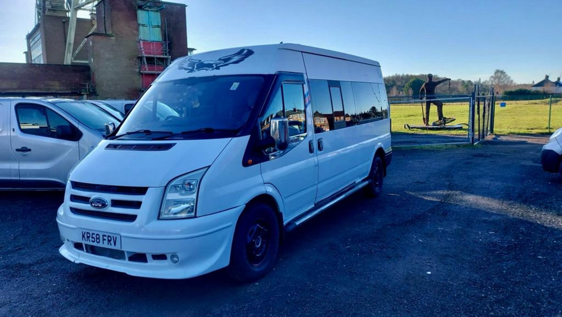 2008 FORD TRANSIT 115 T370 15S RWD WHITE MINIBUS *NO VAT* - Image 5 of 18