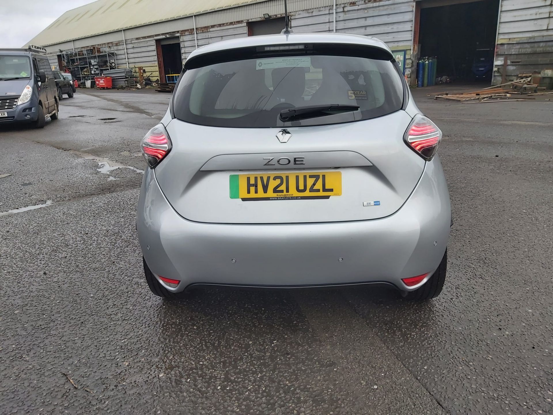 2021 RENAULT ZOE I GT LN RAPID CHARGE ZE 50 GREY HATCHBACK *NO VAT* - Image 6 of 21