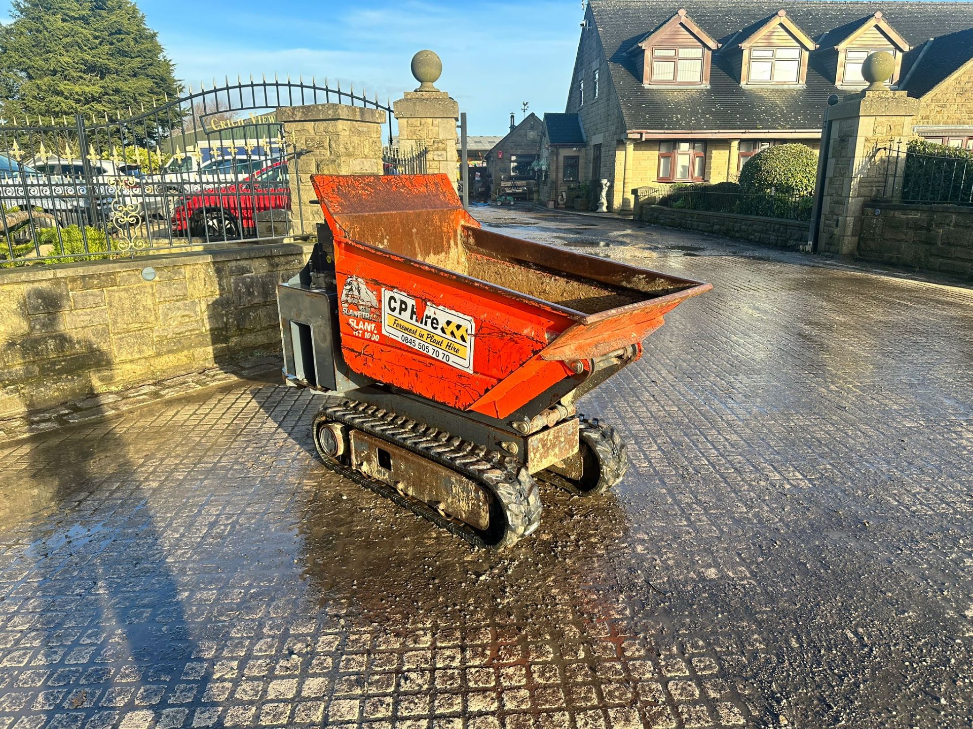 2017 SLANETRAC HT1000 1 TON HIGH TIP TRACKED DUMPER *PLUS VAT*