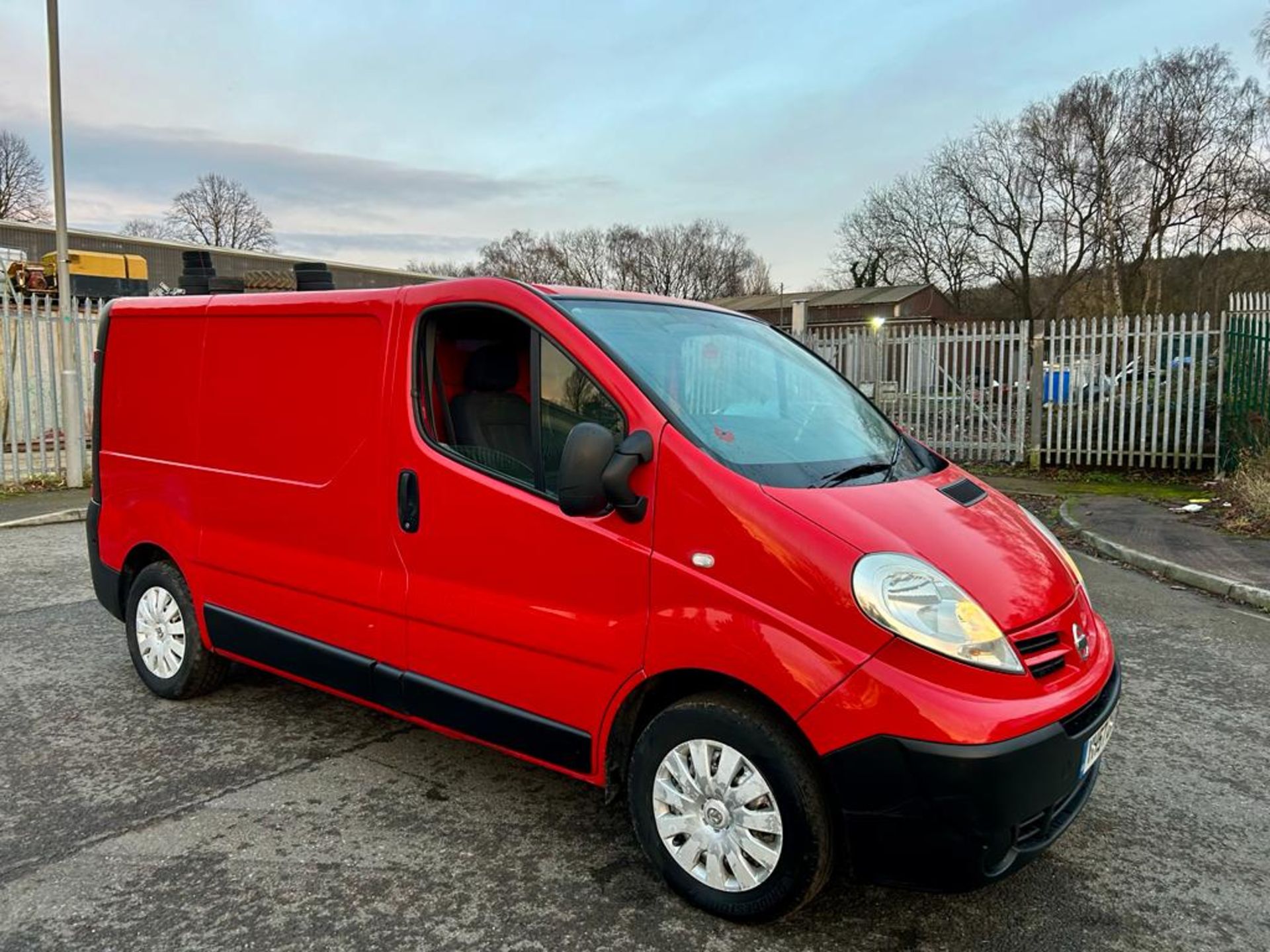 2007 NISSAN PRIMASTAR DCI 90 SWB RED PANEL VAN *NO VAT*