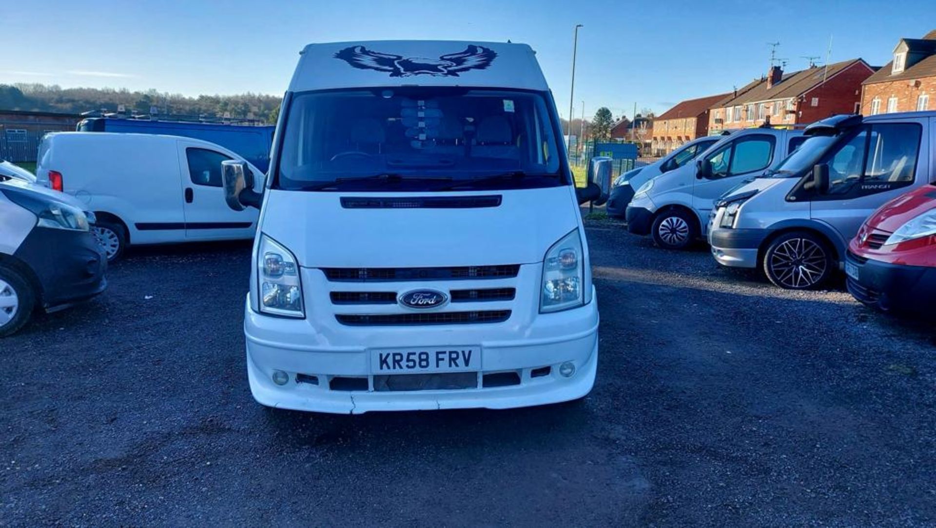 2008 FORD TRANSIT 115 T370 15S RWD WHITE MINIBUS *NO VAT* - Image 2 of 18