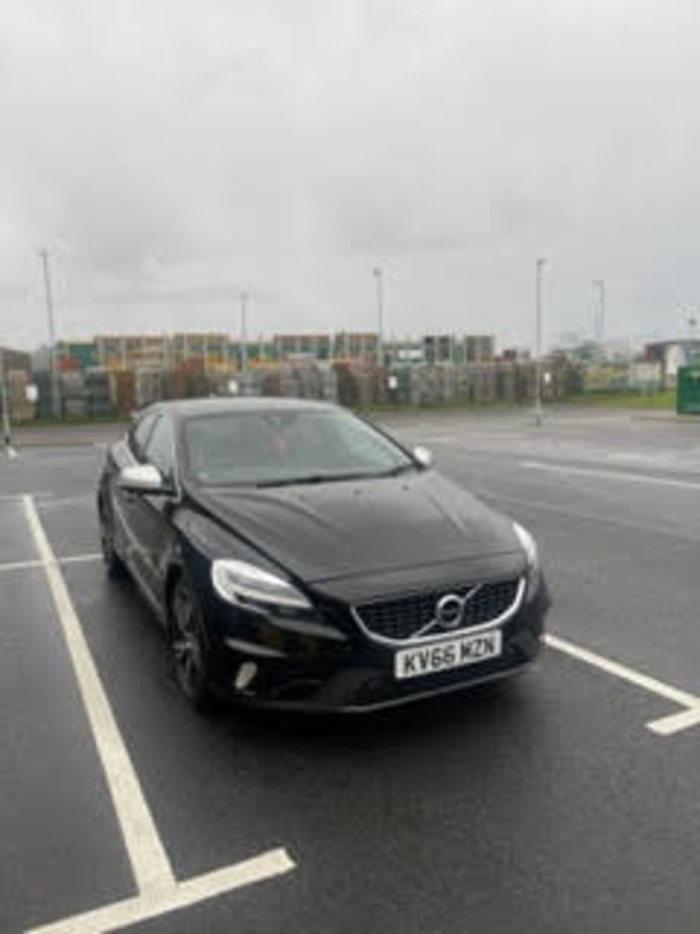 2016 VOLVO V40 R-DESIGN PRO D2 BLACK HATCHBACK *NO VAT* - Image 2 of 18