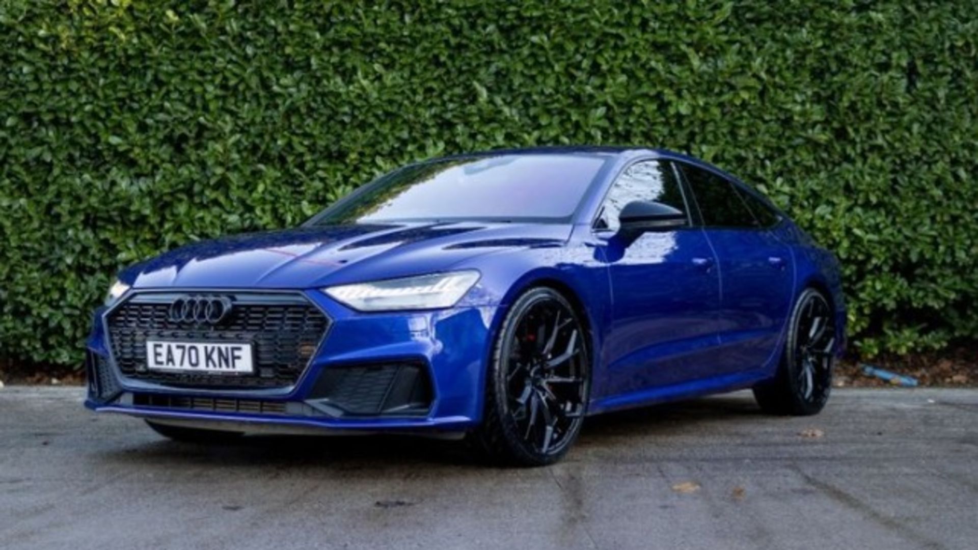 2020 AUDI A7 S-LN BLK ED45 TFSI QUAT S-A BLUE COUPE *NO VAT*