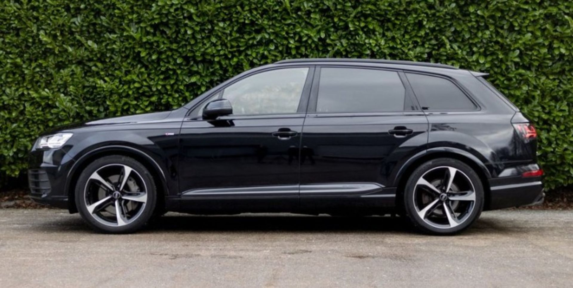 2019 AUDI Q7 S LINE BLACK ED TDI QUAT A BLACK SUV ESTATE *NO VAT* - Image 3 of 13